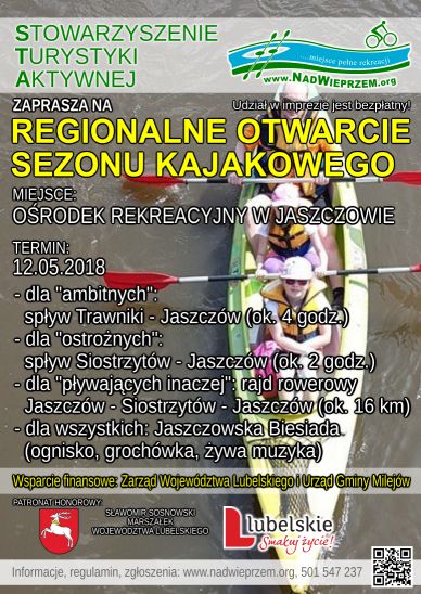 Otwarcie sezonu kajakowego 2018