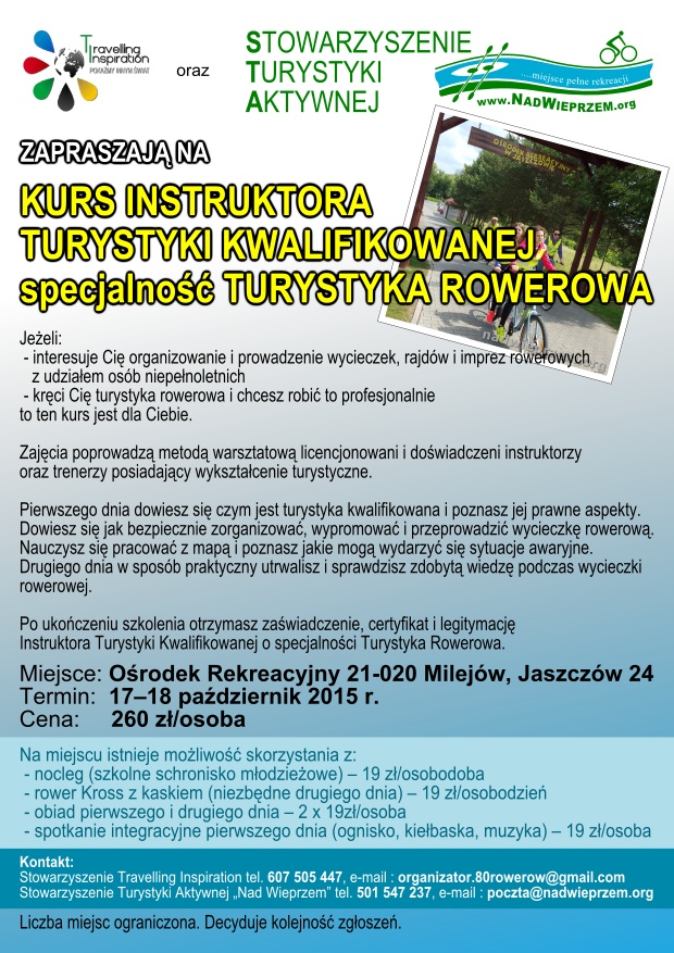 kurs rowerowy